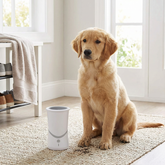 Electric paw-washing Machine